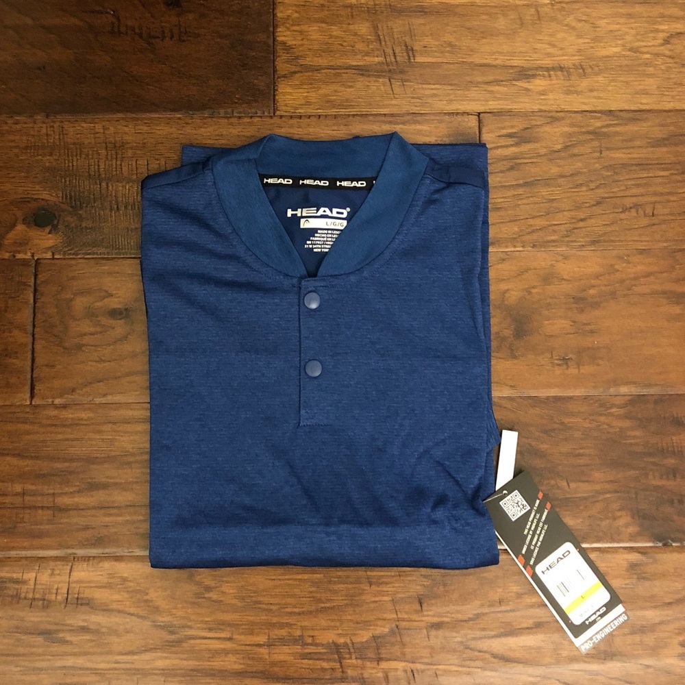 Blue Athletic Top